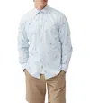 Rodd & Gunn X Gilbert Churchill Park Cotton Twill Original Fit Button Down Shirt In Blue
