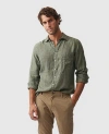 Rodd & Gunn Coromandel Sports Fit Shirt In Kelp