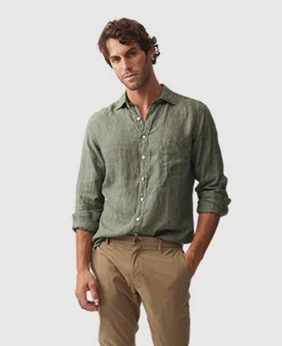 Rodd & Gunn Coromandel Sports Fit Shirt In Kelp