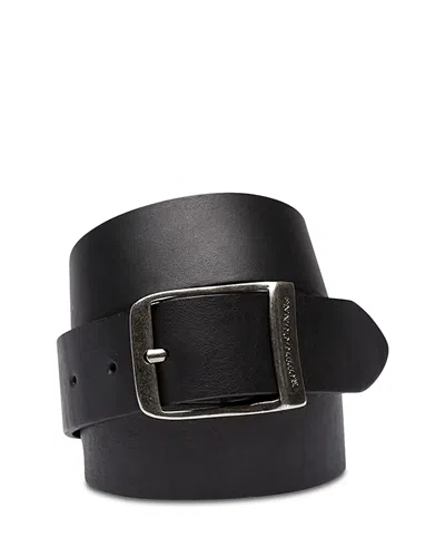 Rodd & Gunn Coronet Crescent Belt In Nero