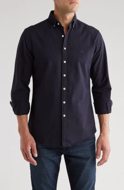 Rodd & Gunn Dallington Solid Button-down Shirt In Navy