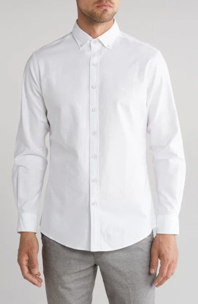 Rodd & Gunn Dallington Solid Button-down Shirt In White