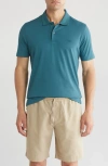 Rodd & Gunn Dalmore Sports Fit Knit Polo In Emerald