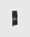 Rodd & Gunn Dunedin Cable Sock 2 Pack In Carbon-charcoal