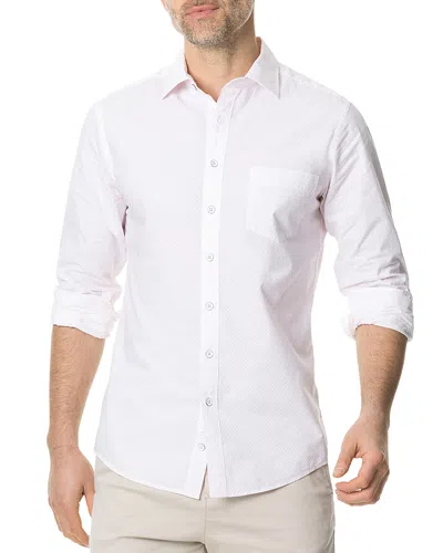 Rodd & Gunn Ellerslie Linen Textured Classic Fit Button-up Shirt In Coconut