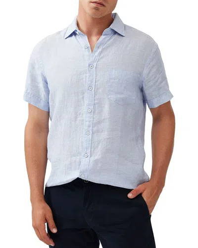RODD & GUNN ELLERSLIE LINEN TEXTURED CLASSIC FIT BUTTON-UP SHIRT