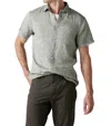 Rodd & Gunn Ellerslie Linen Textured Classic Fit Button-up Shirt In Green