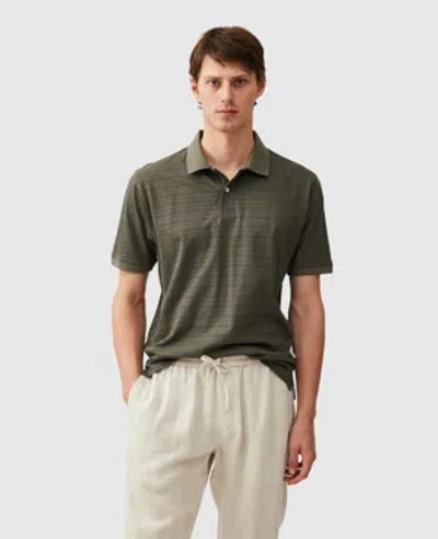 Rodd & Gunn Evans Bay Polo In Green