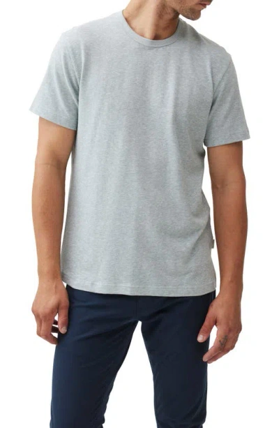 Rodd & Gunn Men's Fairfield Turkish Cotton And Linen Melange T-shirt In Ash