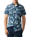 Rodd & Gunn Fairhall Short Sleeve Sports Fit Shirt In Twilight