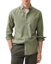 Rodd & Gunn Featherston Slim Fit Button Down Shirt In Hemlock