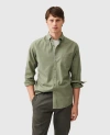 Rodd & Gunn Featherston Slim Fit Button Down Shirt In Hemlock