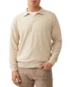 Rodd & Gunn Fortrose Regular Fit Long Sleeve Knit In Natural