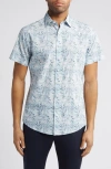 Rodd & Gunn - Cherry Tree Bay Short Sleeve Shirt In Sky Lp6255 In Sky