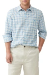 Rodd & Gunn Gebbies Valley Gingham Button-up Cotton & Linen Shirt In River