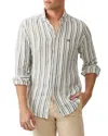 Rodd & Gunn Mens Gimmerburn Shirts In Leaf Mens Clothing In Leaf