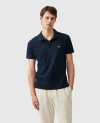 Rodd & Gunn Glen Albyn Textured Polo Shirt In Eclipse