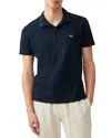 Rodd & Gunn Glen Albyn Textured Polo Shirt In Eclipse