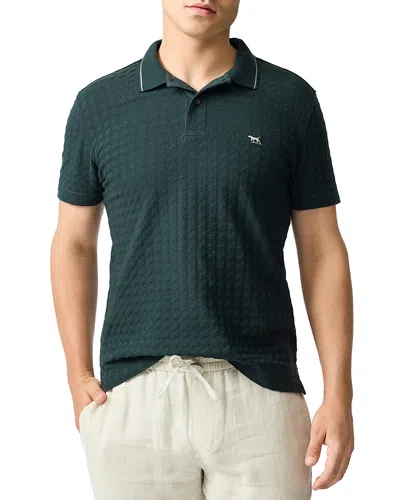 RODD & GUNN GLEN ALBYN TEXTURED POLO SHIRT