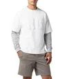 Rodd & Gunn Grahams Beach Relaxed Fleece Tee In White