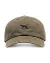 Rodd & Gunn Gunn Cap In Rifle Green/nero
