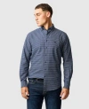 Rodd & Gunn Gunn Check Oxford 5 Sports Fit Shirt In Midnight