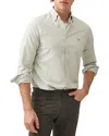 Rodd & Gunn Gunn Check Oxford Long Sleeve Slim Fit Shirt In Dusty Sage