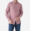 Rodd & Gunn Gunn Check Oxford Sports Fit Button-down Shirt In Red