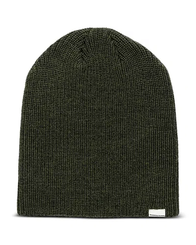 Rodd & Gunn Gunn Merino Wool Beanie In Burnt Olive