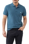 Rodd & Gunn Gunn Piqué Sports Fit Cotton Polo In Teal