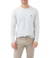 Rodd & Gunn Gunn Sports Fit Long Sleeve T-shirt In Grey
