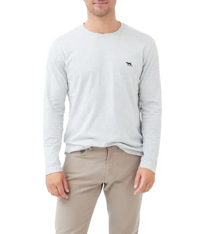 Rodd & Gunn Gunn Sports Fit Long Sleeve T-shirt In Grey