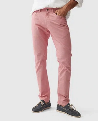Rodd & Gunn Gunn Straight Fit 5-pocket Jean In Pink