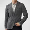 Rodd & Gunn Rodd And Gunn Haldon Button Front Slim Fit Jacket In Grey