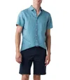 Rodd & Gunn Harp Glacier Sports Fit Shirt In Blue