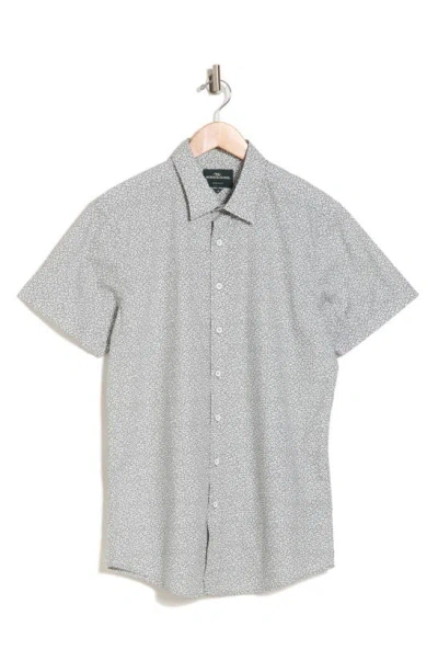 Rodd & Gunn Harper Short Sleeve Cotton Button-up Shirt In Fern