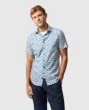 Rodd & Gunn Harvey Road Floral Short Sleeve Cotton Button-up Shirt