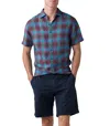 Rodd & Gunn Johansen Peak Sports Fit Shirt In Blue