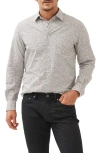 Rodd & Gunn Kimbell Long Sleeved Classic Fit Button Down Shirt In White Multi