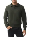 Rodd & Gunn Kingswood Polo Sweater In Thyme