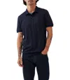 Rodd & Gunn Leeson Cotton Geo Sports Fit Polo Shirt In Blue