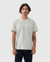 Rodd & Gunn Leith Valley Textured Cotton T-shirt In Stone