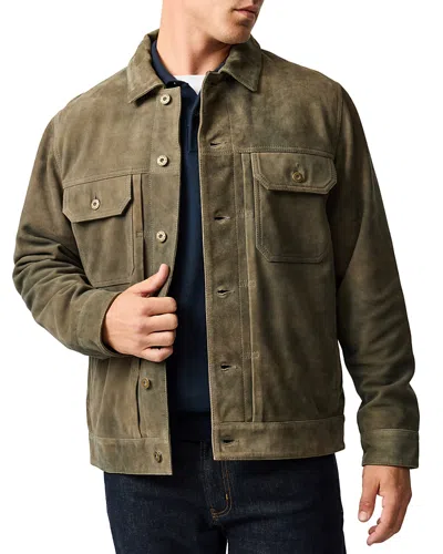 Rodd & Gunn Little River Trucker Jacket In Mouse