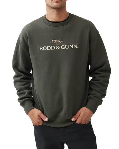 Rodd & Gunn Logo Sweatshirt In Loden