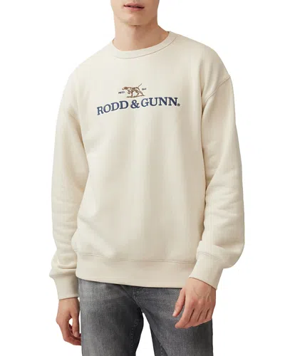 Rodd & Gunn Logo Sweatshirt In Sand