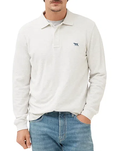 Rodd & Gunn Ls Gunn Polo In Cloud