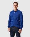 Rodd & Gunn Ls Gunn Polo In Dark Cobalt