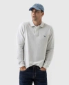 Rodd & Gunn Ls Gunn Polo In Ice