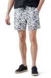 RODD & GUNN MAIN BEACH FLORAL STRETCH COTTON DRAWSTRING SHORTS