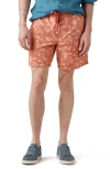 RODD & GUNN RODD & GUNN MAIN BEACH FLORAL STRETCH COTTON DRAWSTRING SHORTS